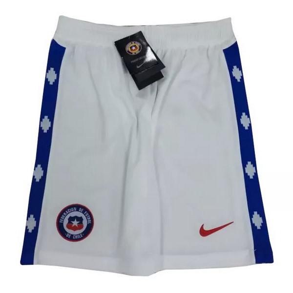 Pantalones Chile Replica Segunda Ropa 2021 Blanco